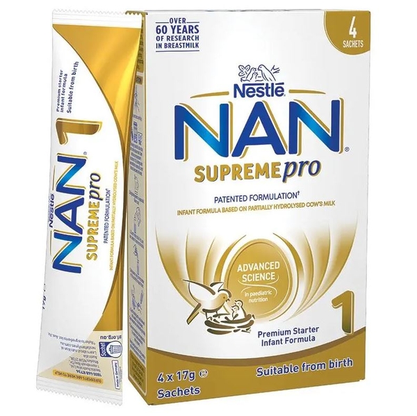 Sữa NAN Supreme Pro số 1 Infant dành cho trẻ từ 0-6 tháng