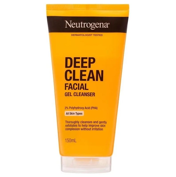 Sữa rửa mặt làm sạch sâu và tẩy tế bào chết Neutrogena Deep Clean Facial Cleanser 150g