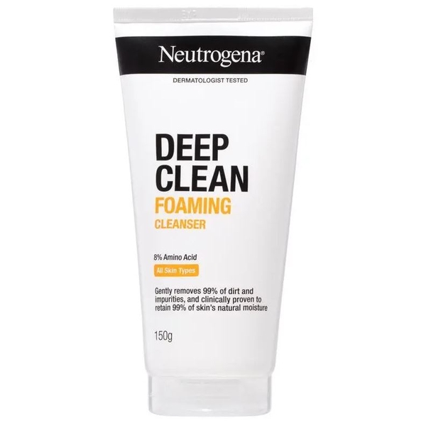 Sữa rửa mặt làm sạch sâu Neutrogena Deep Clean Foaming Cleanser 150g