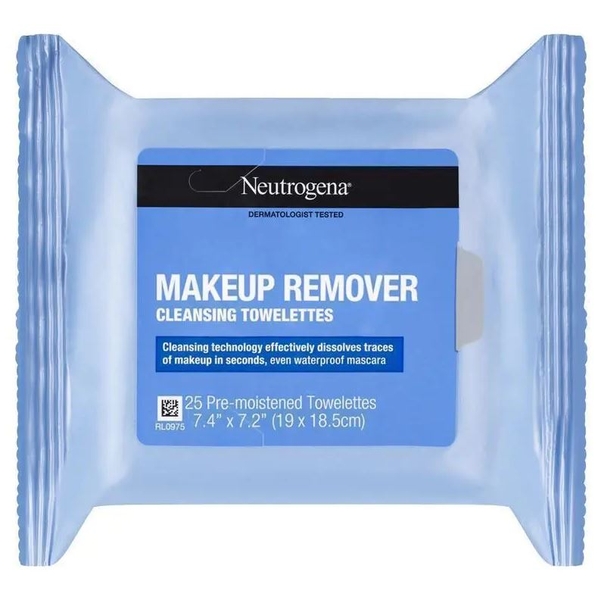 Khăn tẩy trang Neutrogena Makeup Remover Cleansing Towelettes Wipes
