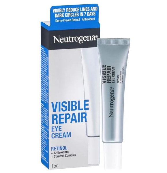 Kem dưỡng chống nhăn da vùng mắt Neutrogena Visible Repair Retinol Eye Cream 15g