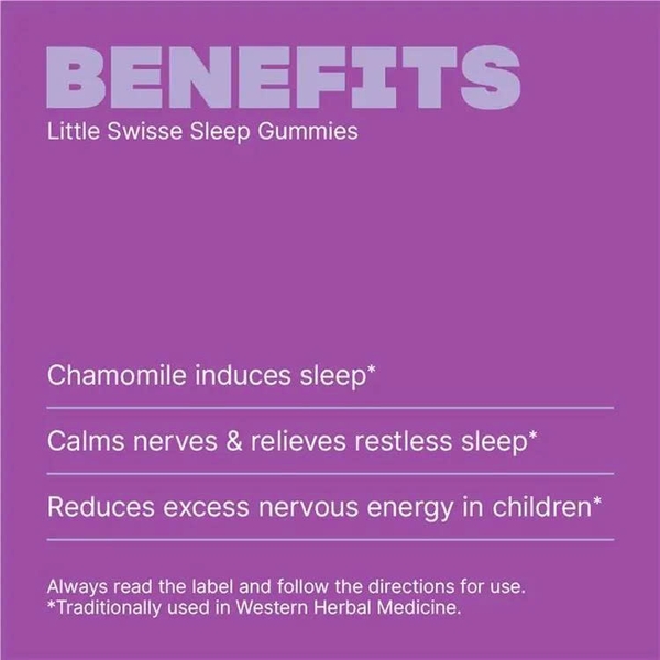 Kẹo dẻo hỗ trợ giấc ngủ Little Swisse Sleep dành cho bé