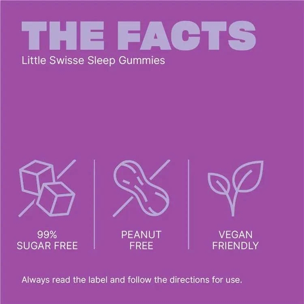 Kẹo dẻo hỗ trợ giấc ngủ Little Swisse Sleep dành cho bé
