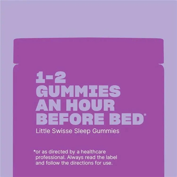 Kẹo dẻo hỗ trợ giấc ngủ Little Swisse Sleep dành cho bé