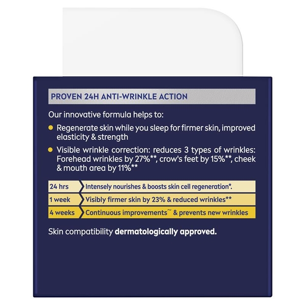 Kem dưỡng da NIVEA Q10 Anti-Wrinkle Night Cream chống nhăn