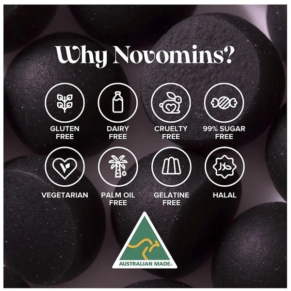 Kẹo dẻo hỗ trợ giảm triệu chứng tiền kinh nguyệt Novomins PMS Gummies