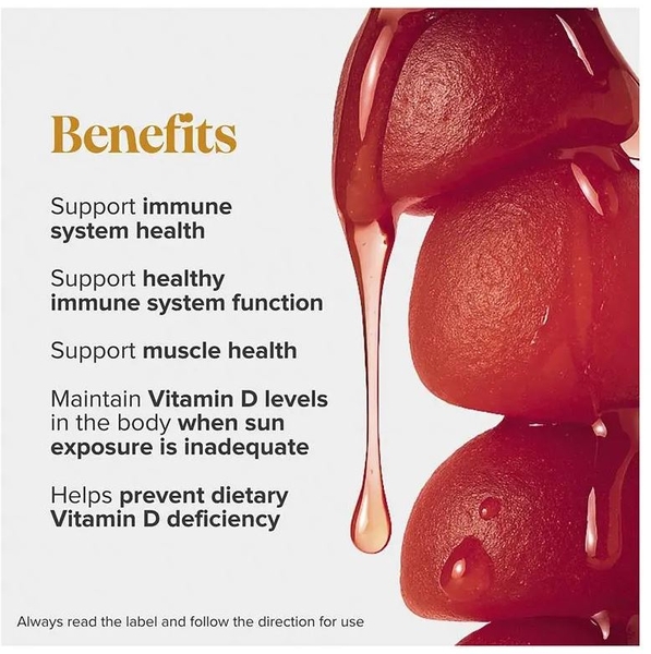 Kẹo dẻo Novomins Vitamin D Gummies 60 viên