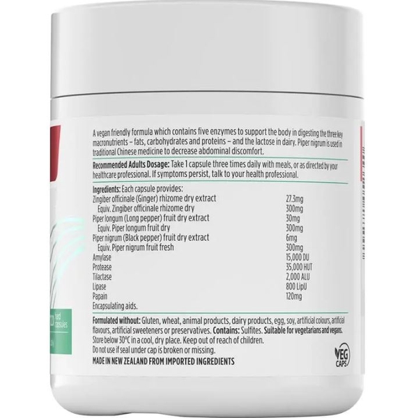 Bổ sung men tiêu hóa Nutra-Life Digestive Enzymes 60 viên