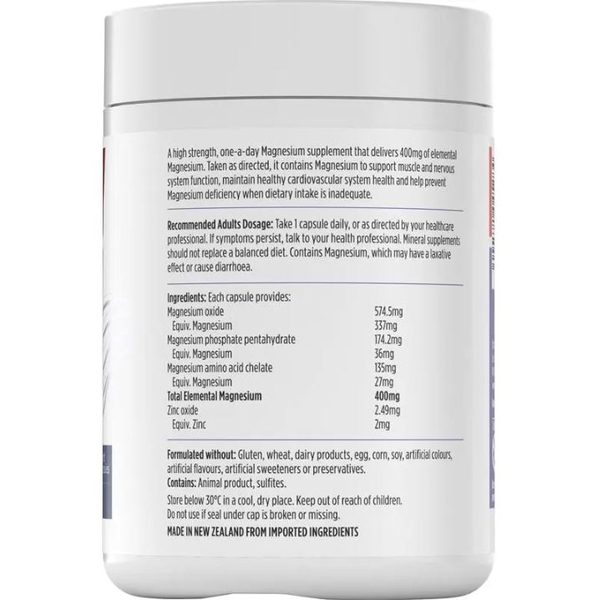 Viên uống bổ sung Magie liều cao Nutra-Life Magnesium Complete Forte