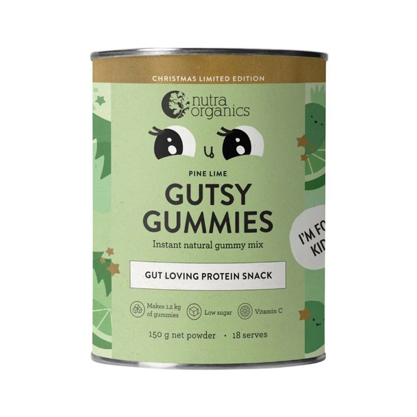 Kẹo dẻo hỗ trợ đường ruột Nutra Organics Gutsy Gummies Gut Loving Snack