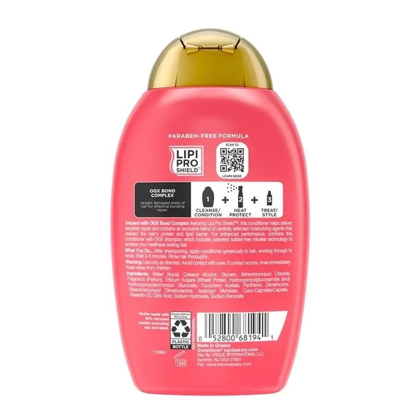 Dầu xả phục hồi tóc hư tổn OGX Bond Protein Conditioner