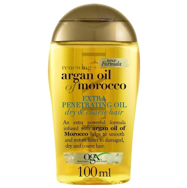 Dầu dưỡng tóc OGX Renewing Moroccan Argan Oil Extra Strength Penetrating Oil 100ml