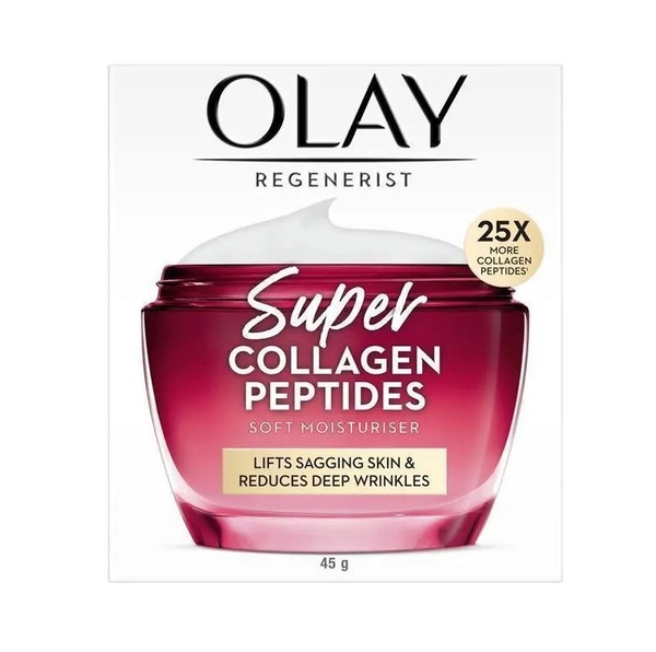 Kem dưỡng chống lão hoá Olay Super Collagen Peptides Cream 45g