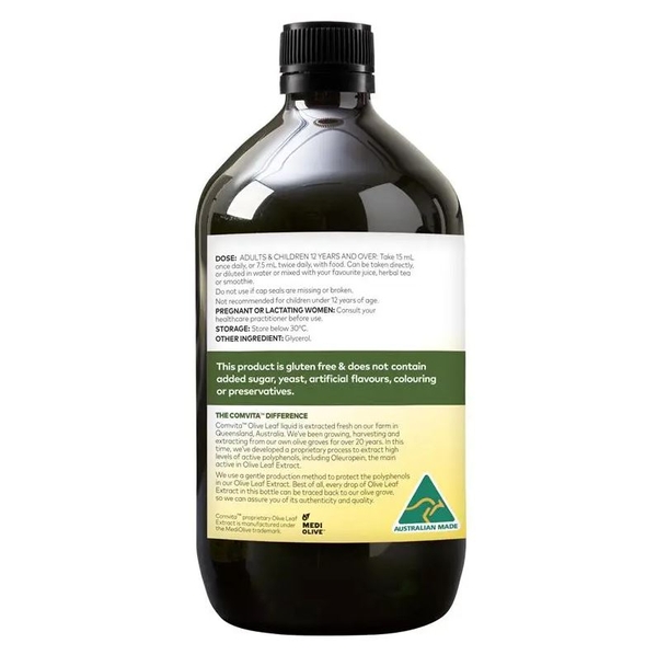Chiết xuất lá Ô liu Comvita Olive Leaf Extract Natural Original Oral Liquid