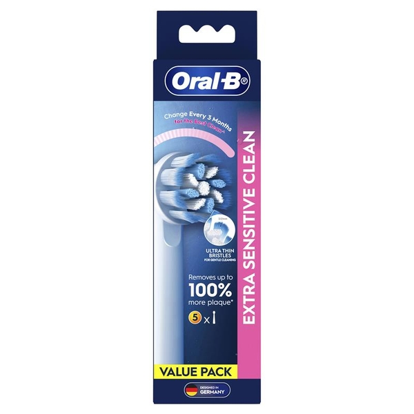 Đầu bàn chải điện Oral B Extra Sensitive Clean bộ 5 đầu của Úc