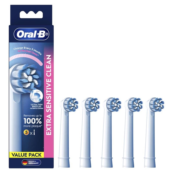 Đầu bàn chải điện Oral B Extra Sensitive Clean bộ 5 đầu của Úc