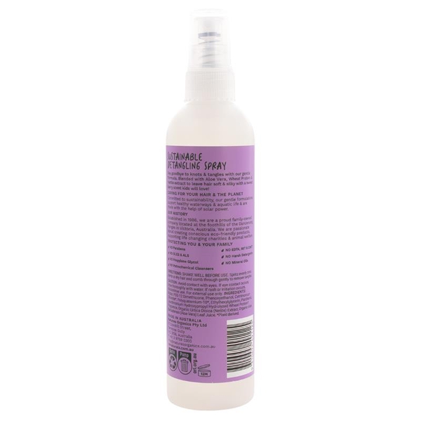 Xịt dưỡng và gỡ rối tóc cho bé Organic Care Kids Detangling