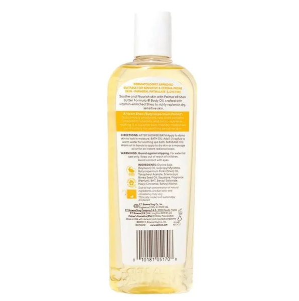 Dầu dưỡng thể Palmer's Shea Butter Body Oil