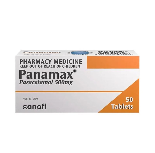 Panamax Paracetamol 500mg giảm đau hạ sốt