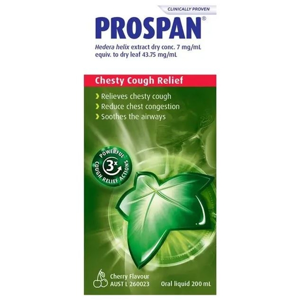 Siro ho Prospan Chesty Cough (Ivy Leaf) cho cả gia đình