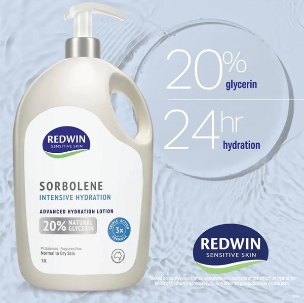 Dưỡng ẩm chuyên sâu Redwin Sorbolene Intensive Hydration Lotion