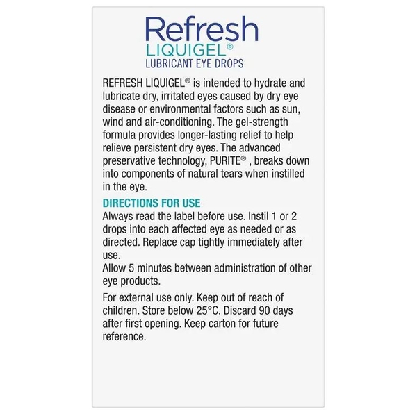 Nước nhỏ mắt Refresh Liquigel