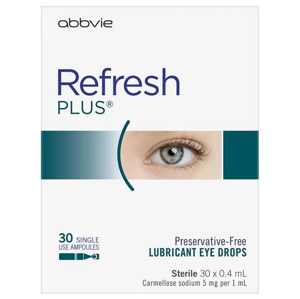 Thuốc nhỏ mắt Refresh Plus Eye Drop 0.4ml