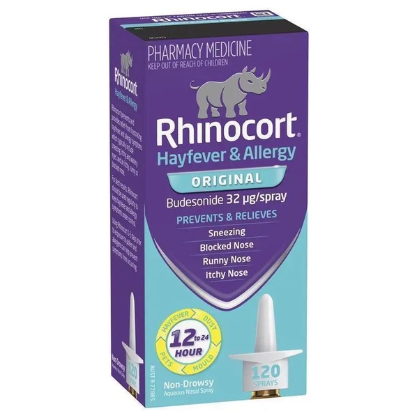 Xịt viêm mũi dị ứng Rhinocort Original Hayfever & Allergy Nasal Spray