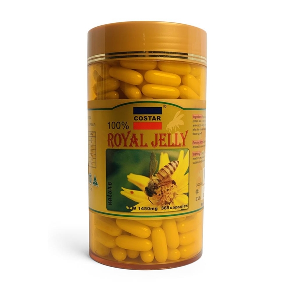 Sữa ong chúa Costar Royal Jelly 1450mg 365 viên | Sản phẩm Úc