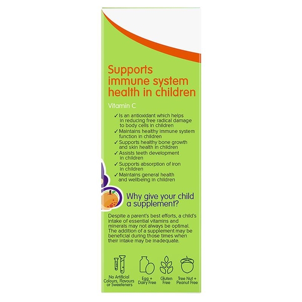 Siro cho bé Brauer Baby Kids Liquid Vitamin C