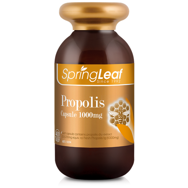 Viên uống keo ong Springleaf Propolis Capsule 1000mg 400 viên