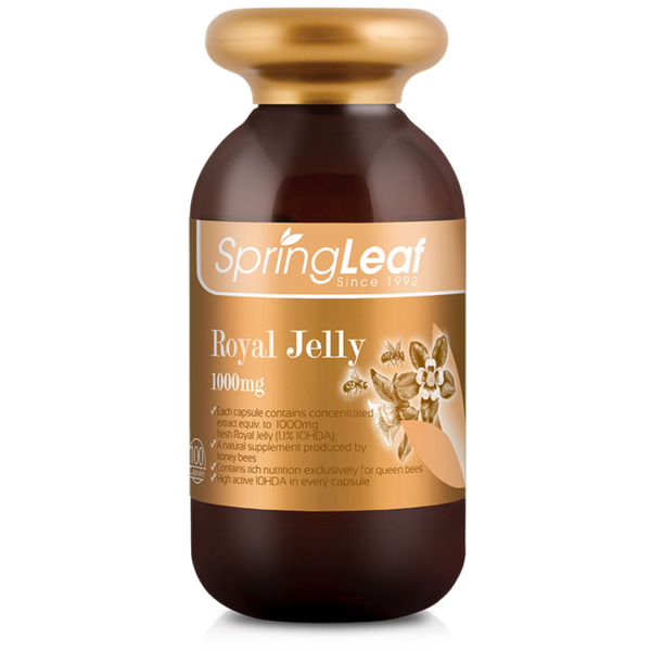Viên uống sữa ong chúa Springleaf Royal Jelly 1000mg 100 viên [Pre-order]