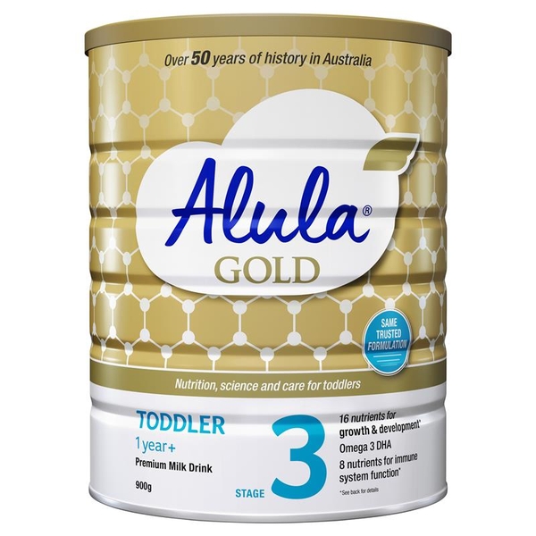 Sữa Alula Gold số 3 Toddler của Úc 900g cho trẻ từ 1-3 tuổi [Pre-order]