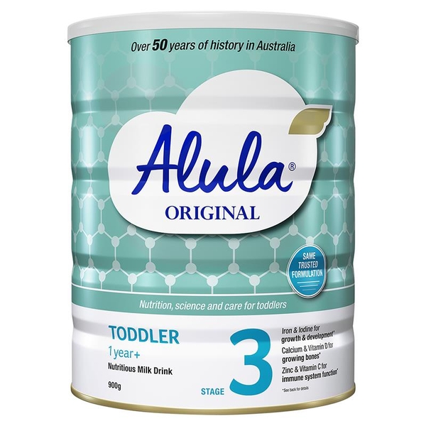 Sữa Alula Original số 3 Toddler 900g (1-3 tuổi)