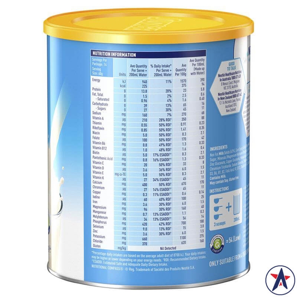 Sữa dinh dưỡng vị Vanilla Sustagen Hospital Formula 840g