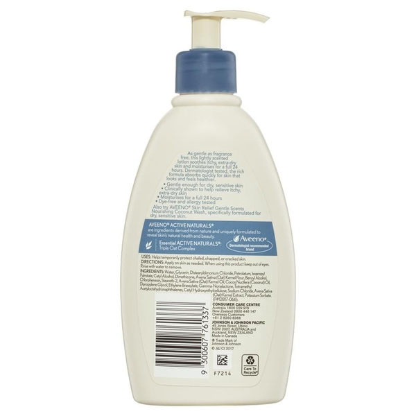 Sữa dưỡng thể Aveeno hương dừa Skin Relief Lotion Coconut 354ml