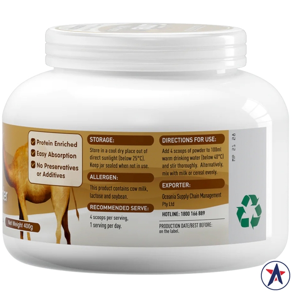 Sữa lạc đà MaxiNatal Formulated Camel Milk Powder 400g