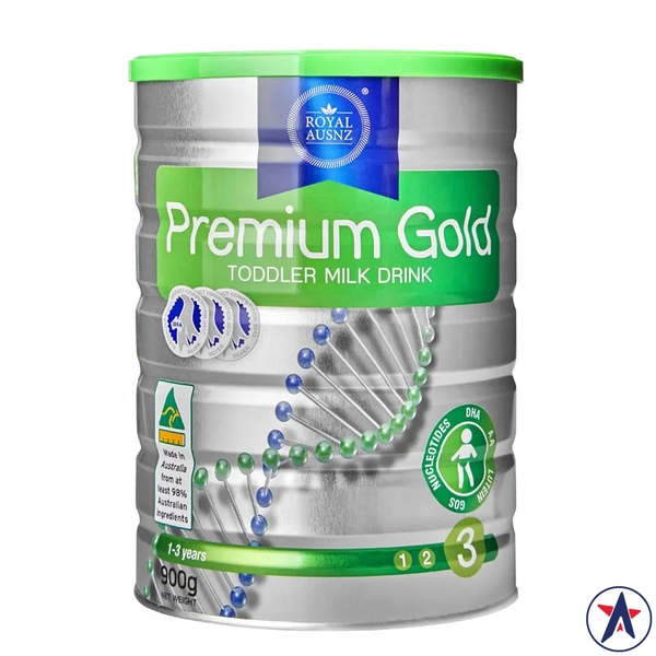 Sữa Royal AUSNZ Premium Gold Toddler số 3 900g (1 - 3 tuổi) [Pre-order]
