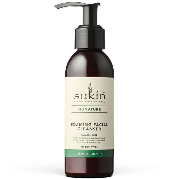 Sữa rửa mặt tạo bọt Sukin Foaming Facial Cleanser