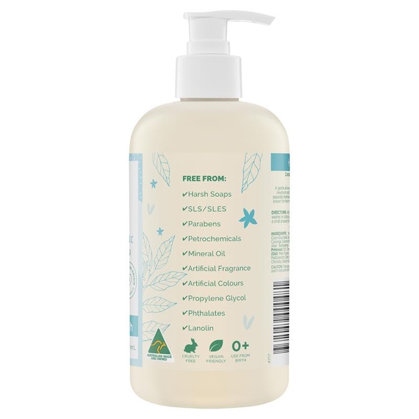 Sữa tắm gội cho bé Gaia Natural Baby Organic Hair Body Wash 500ml