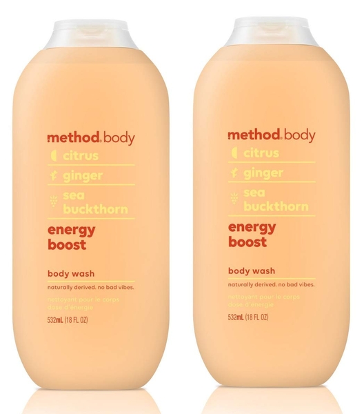 Sữa tắm Method Body Wash Energy Boost của Úc 532ml