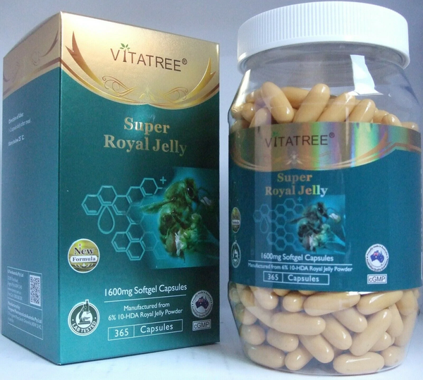 Sữa ong chúa Vitatree Super Royal Jelly 1600mg