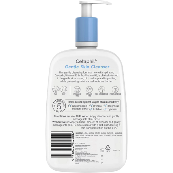 Sữa rửa mặt Cetaphil Gentle Skin Cleanser