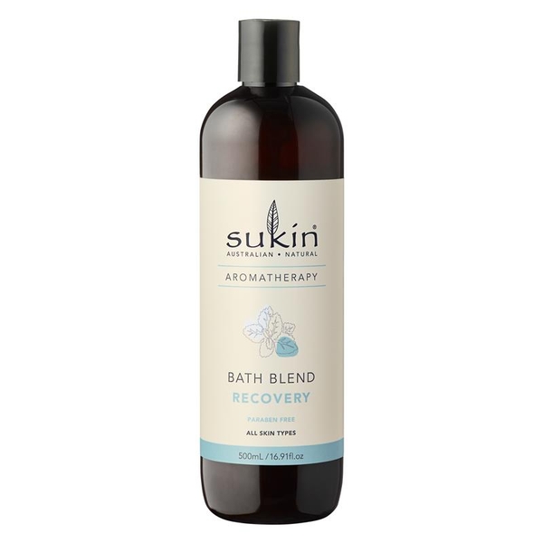 Sữa tắm phục hồi da Sukin Aromatherapy Recovery Bath Blend 500ml