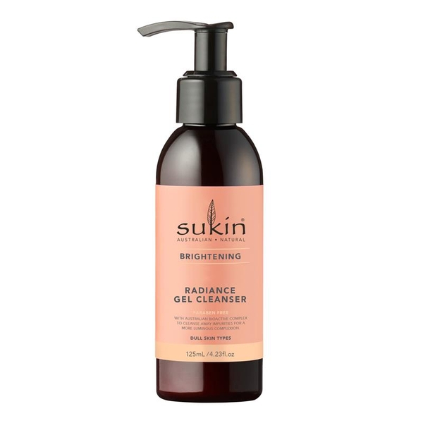 Gel rửa mặt làm sáng da Sukin Brightening Radiance Cleanser 125ml