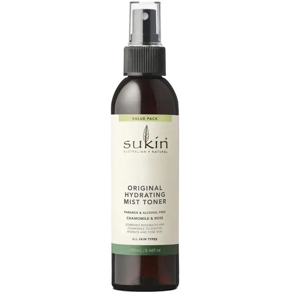 Nước hoa hồng xịt khoáng Sukin Hydrating Mist Toner Spray