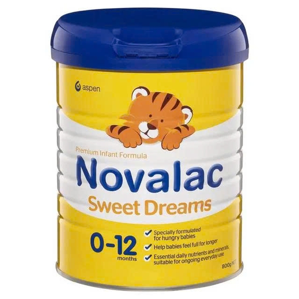 Sữa Novalac SD Sweet Dreams Infant 800g cho trẻ từ 0-12 tháng
