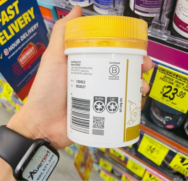 Viên uống đẹp da Collagen Swisse Beauty Collagen Glow