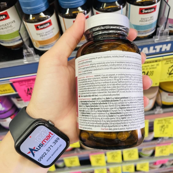 Vitamin tổng hợp cho nữ Swisse Nutra Cellular Multivitamin Women 90 viên