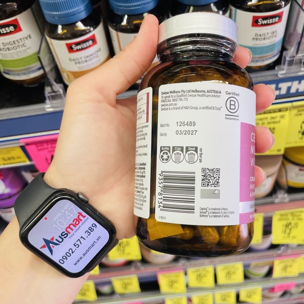 Vitamin tổng hợp cho nữ Swisse Nutra Cellular Multivitamin Women 90 viên